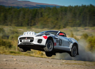 Jaguar F-Type Rally Cars