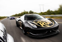 Cannon Run Liberty Walk Ferrari 458 The Dark Knight