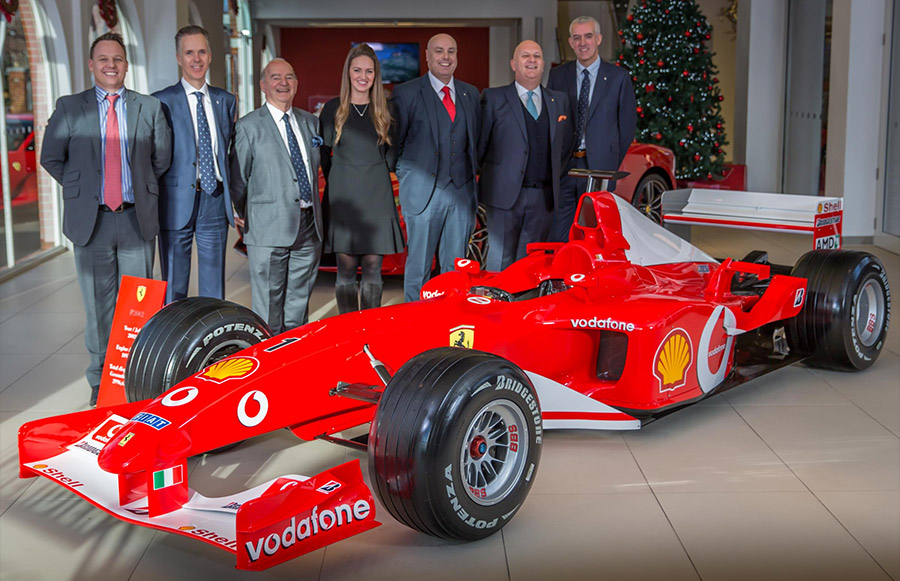 Meridien Modena Lyndhurst Ferrari Dealer of the Year 2018