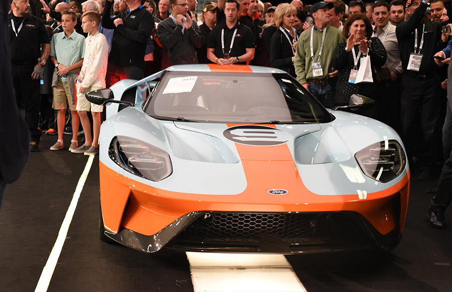 2019 Ford GT Heritage Edition Barrett-Jackson