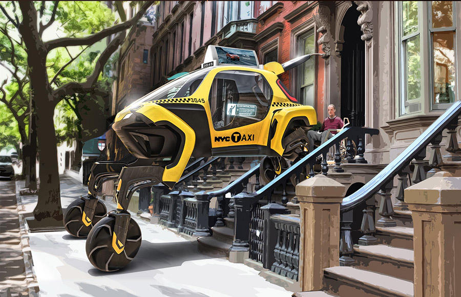 Hyundai Elevate Walking Car Concept