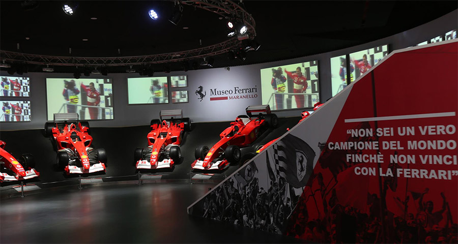 Michael 50 Exhibition Ferrari Museum