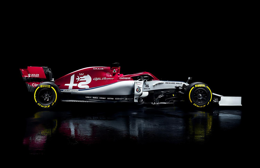 Alfa Romeo Racing C38 Formula1 Debut