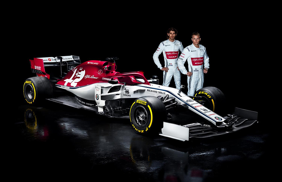 Alfa Romeo Racing C38 Formula1 Debut