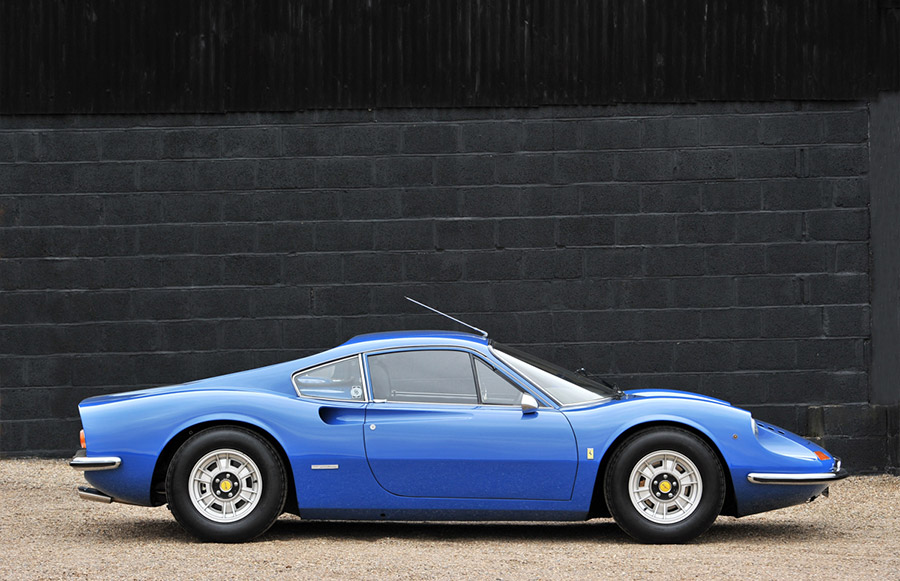 Azzuro 1972 Ferrari Dino 246GT Silverstone Auctions