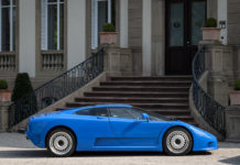 Romano Artioli visits Bugatti in Molsheim