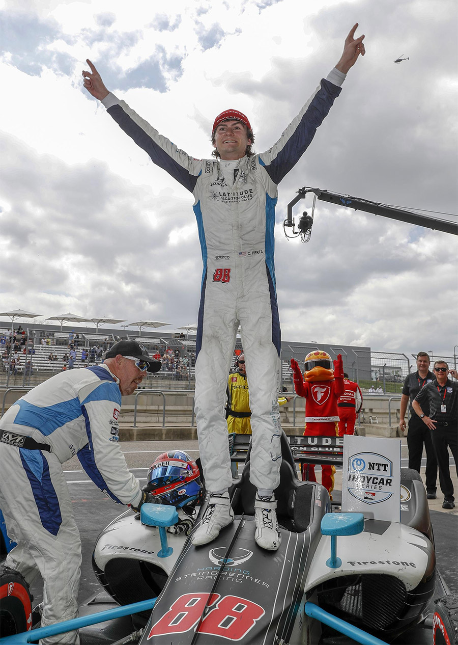 Rookie Colton Herta Wins Indycar COTA 2019
