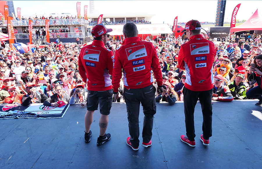 Ducati Island at 2019 MOTOGP COTA