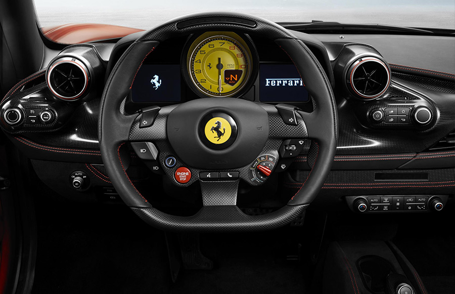 Ferrari F8 Tributo Debut Geneva Motor Show