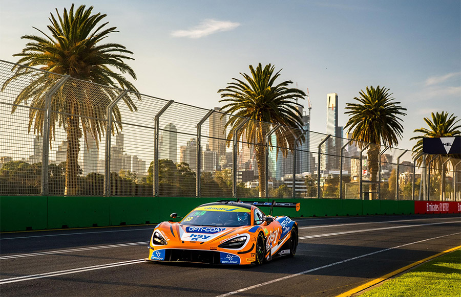 McLaren 720S GT3 victory in Melbourne