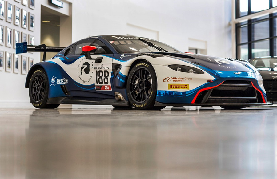 Aston Martin Vantage GT3 Blancpain Debut