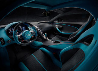 Bugatti Chiron interior