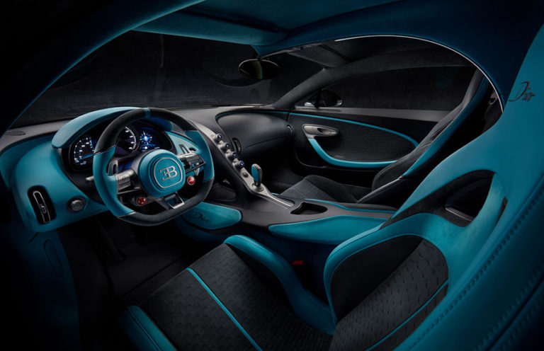 Bugatti Chiron Interior Design: Reduction to the Essentials