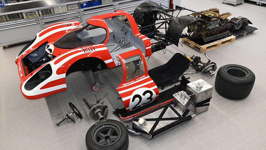 First Porsche 917 Restored