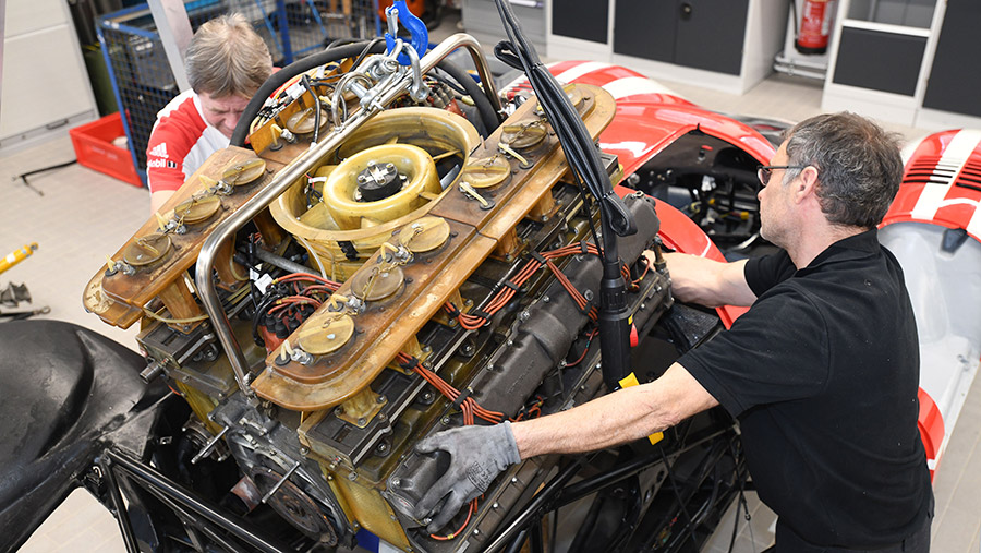 First Porsche 917 Restored