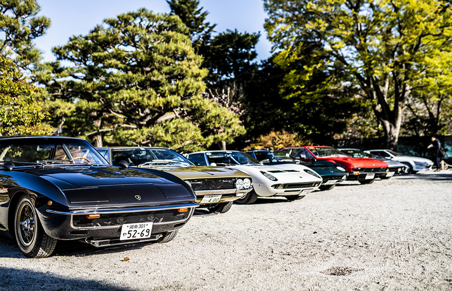 Lamborghini Polo Storico Concorso d’Eleganza Kyoto 2019