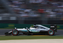 Lewis Hamilton F1 Car at Sonoma Speed Festival