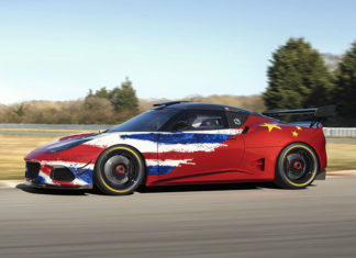 Lotus Evora GT4 Concept Race Car