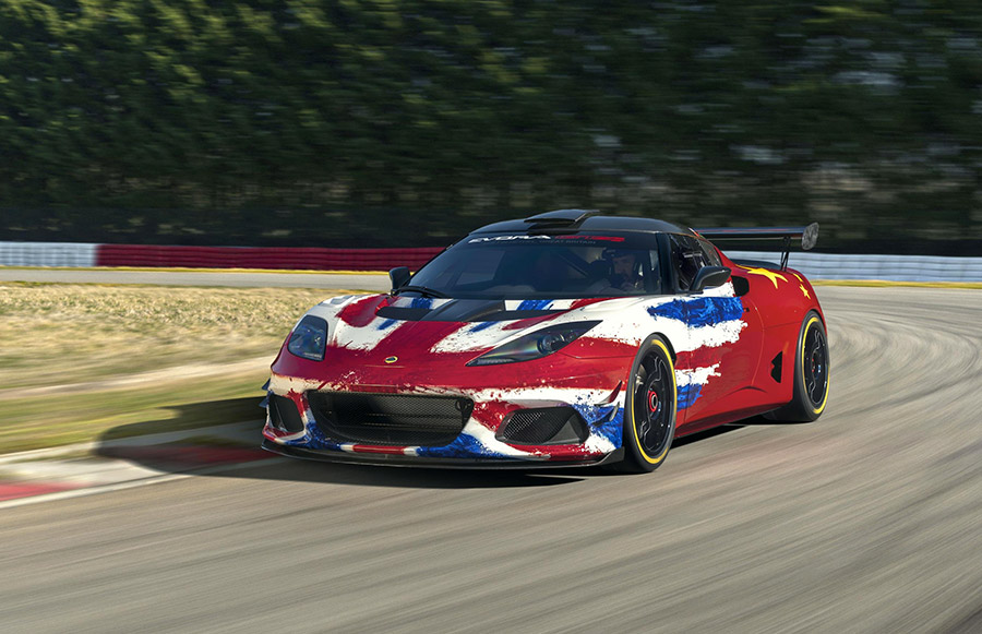 Lotus Evora GT4 Concept Race Car