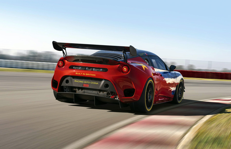 Lotus Evora GT4 Concept Race Car