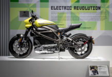 Petersen Automotive Museum Electric Motorcycle Exhibit