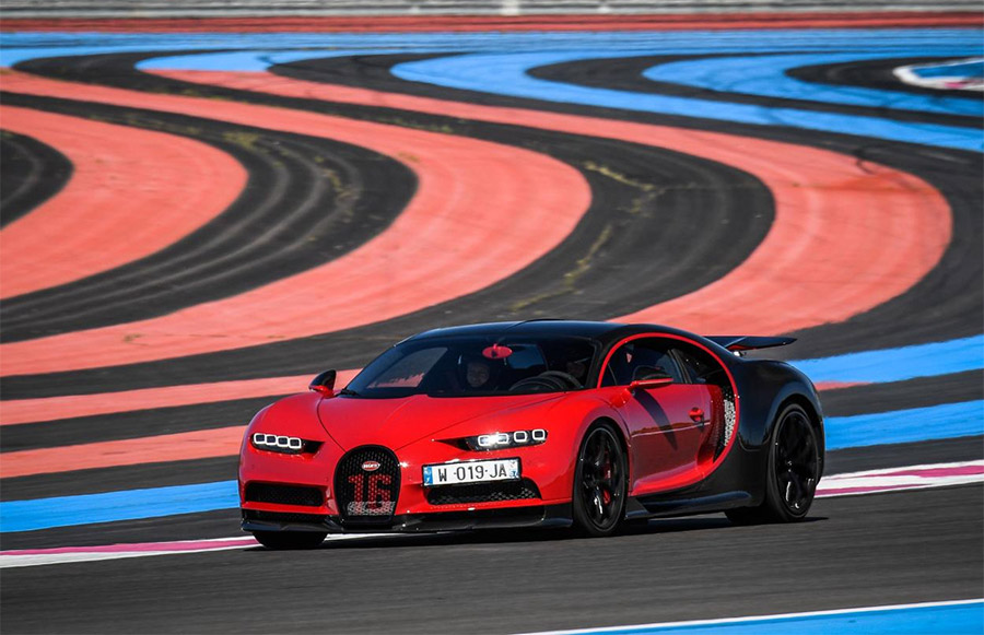Bugatti to test Chiron and Chiron Sport on Paul Ricard Circuit