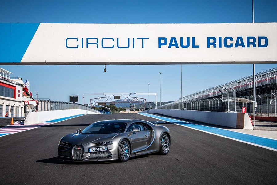 Bugatti to test Chiron and Chiron Sport on Paul Ricard Circuit