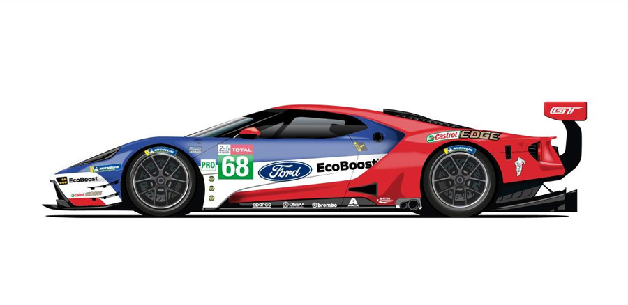 Ford Le Mans Liveries