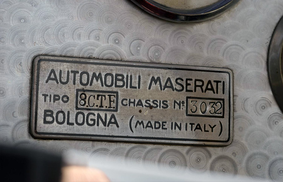 Maserati 8CTF Indianapolis 1939 winner 8