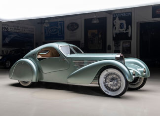 1935 Bugatti Aerolithe Type 57 at Atlanta Concours