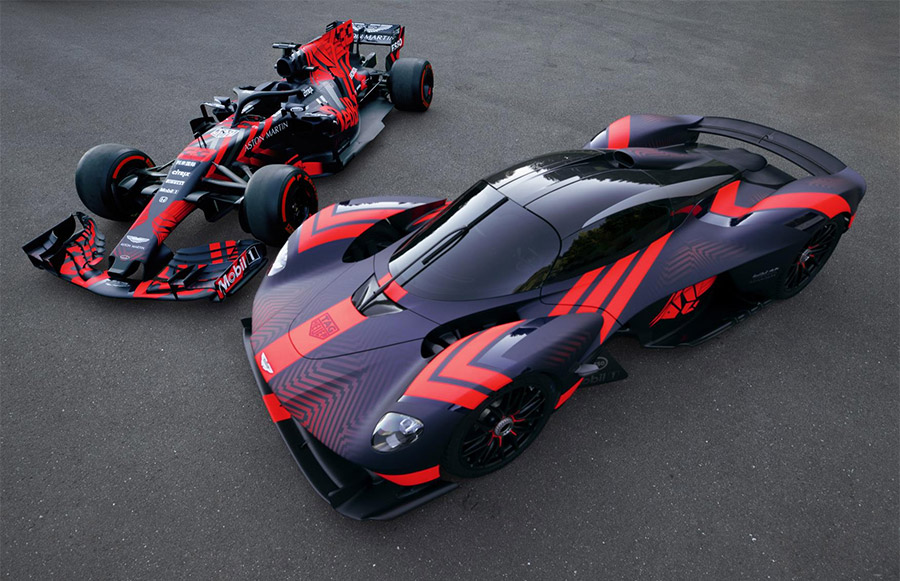 Aston Martin Valkyrie Laps Silverstone Circuit