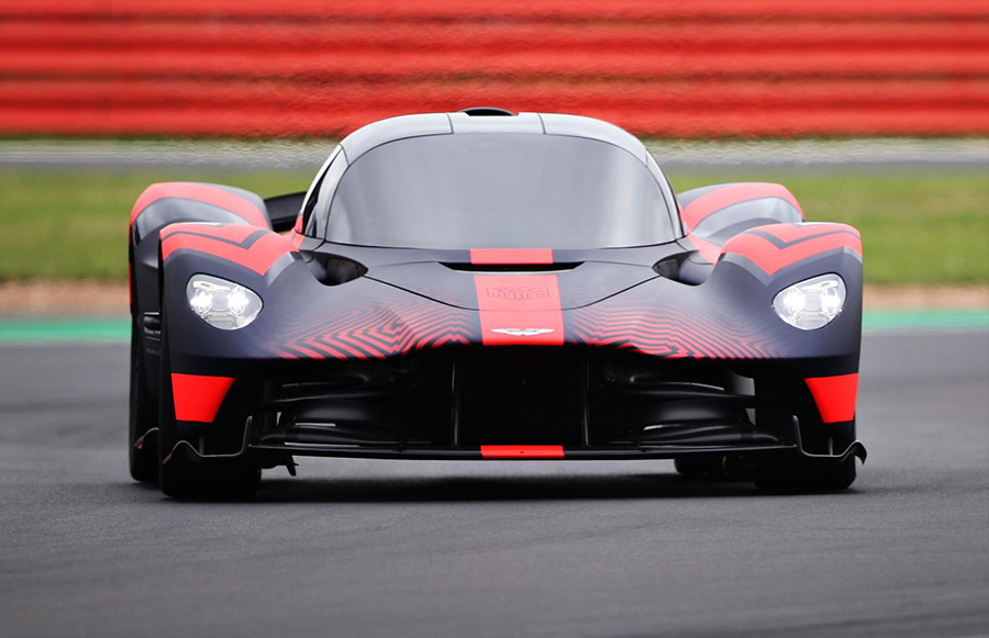 Aston Martin Valkyrie Laps Silverstone Circuit