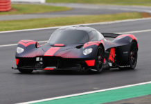 Aston Martin Valkyrie Laps Silverstone Circuit