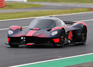 Aston Martin Valkyrie Laps Silverstone Circuit