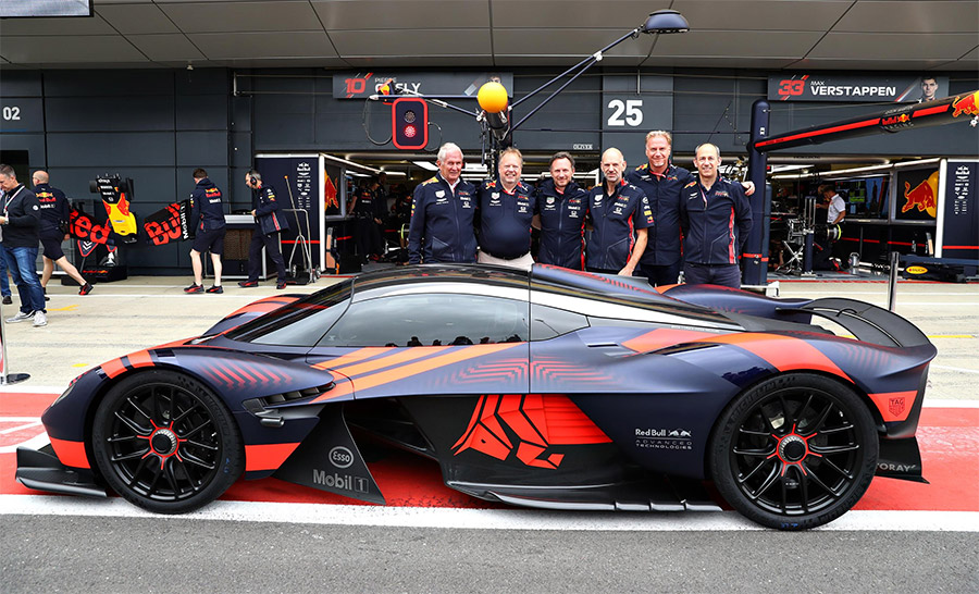 Aston Martin Valkyrie Laps Silverstone Circuit