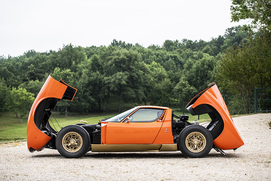 1967 Lamborghini Miura P400 by Bertone Available by RM Sotheby's
