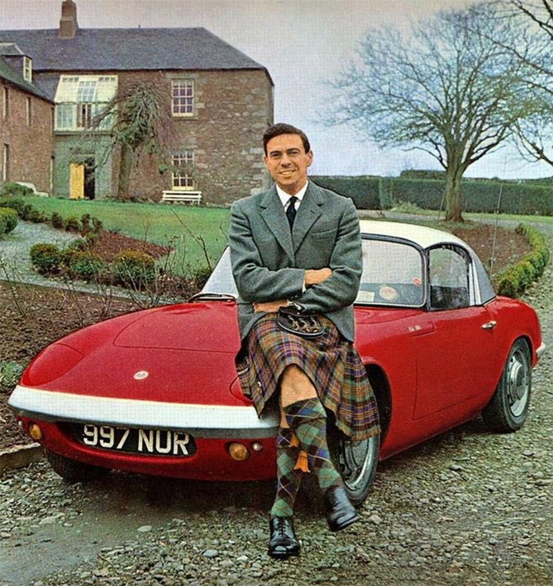 Jim Clark Lotus Evora