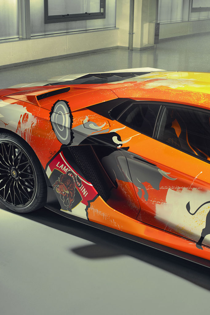 Lamborghini Aventador S Skyler Grey Artist