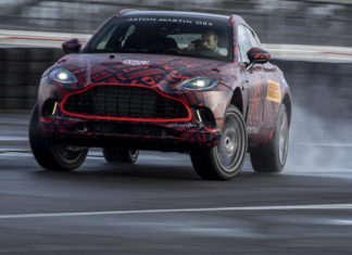 Aston Martin DBX Testing