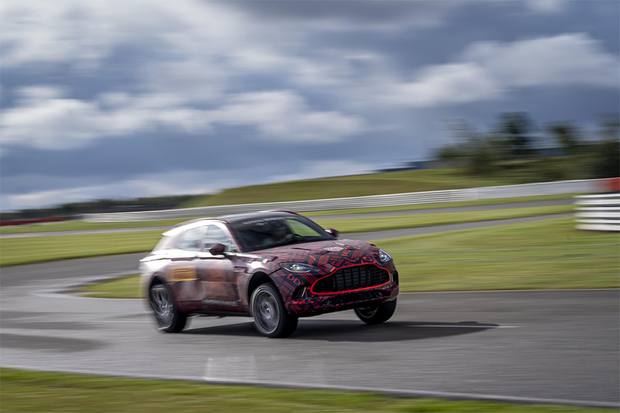 Aston Martin DBX Testing