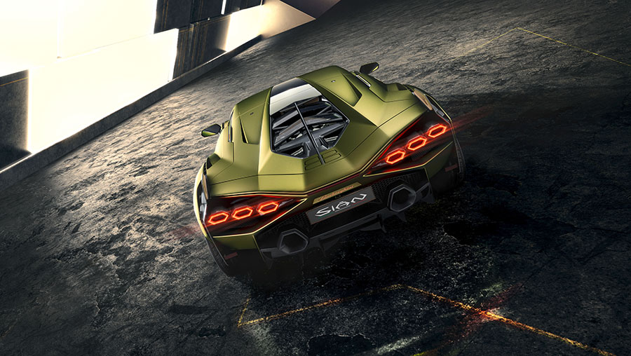 Lamborghini Sián Limited Edition Hybrid Super Sports Car