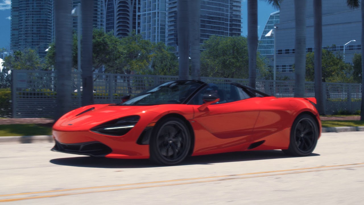 Orange Rush - McLaren 720S Spider