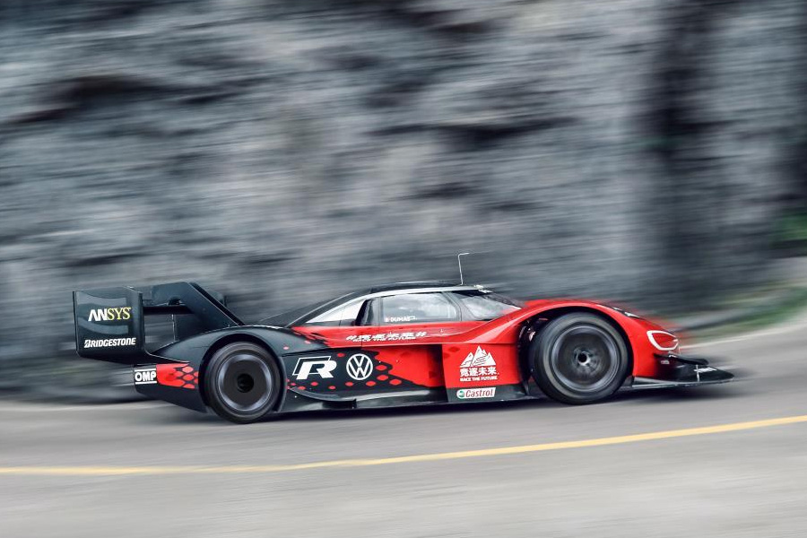 Volkswagen ID.R Tianmen Mountain Record