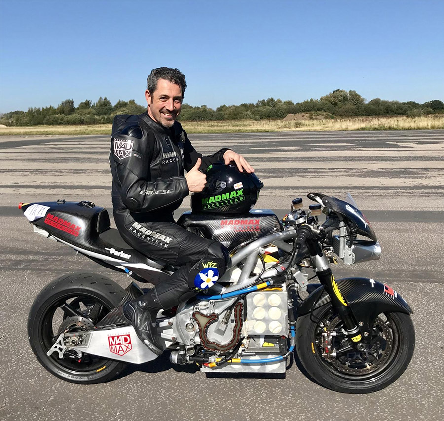 Speed Freak Zef Eisenberg electric Motorcycle world speed record
