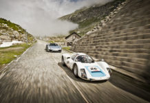 Gotthard Pass Porsche Speedster
