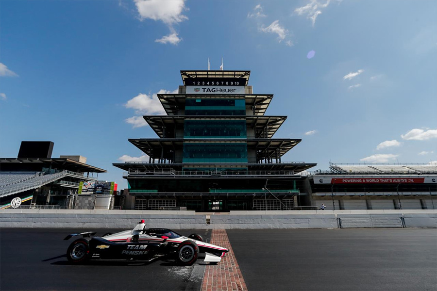 INDYCAR Aeroscreen Track Test