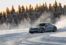 Taycan Porsche Experience Center Levi Finland