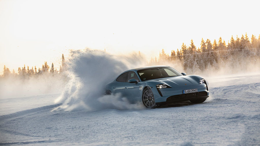 Taycan Porsche Experience Center Levi Finland