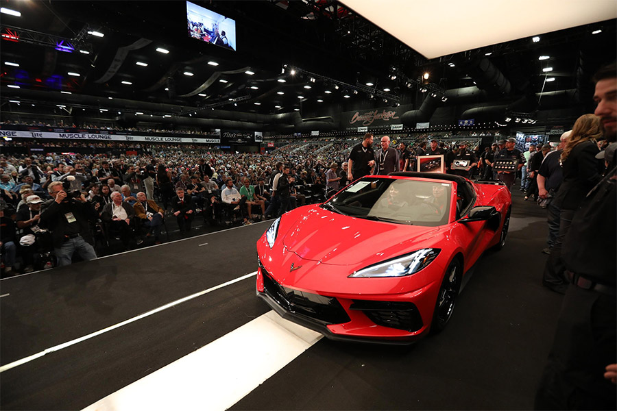 Detroit Children Fund 2020 Corvette Stingray Barrett-Jackson