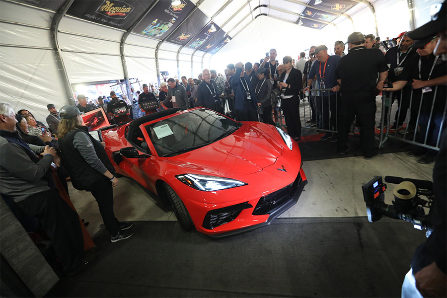 Detroit Children Fund 2020 Corvette-Stingray Barrett-Jackson